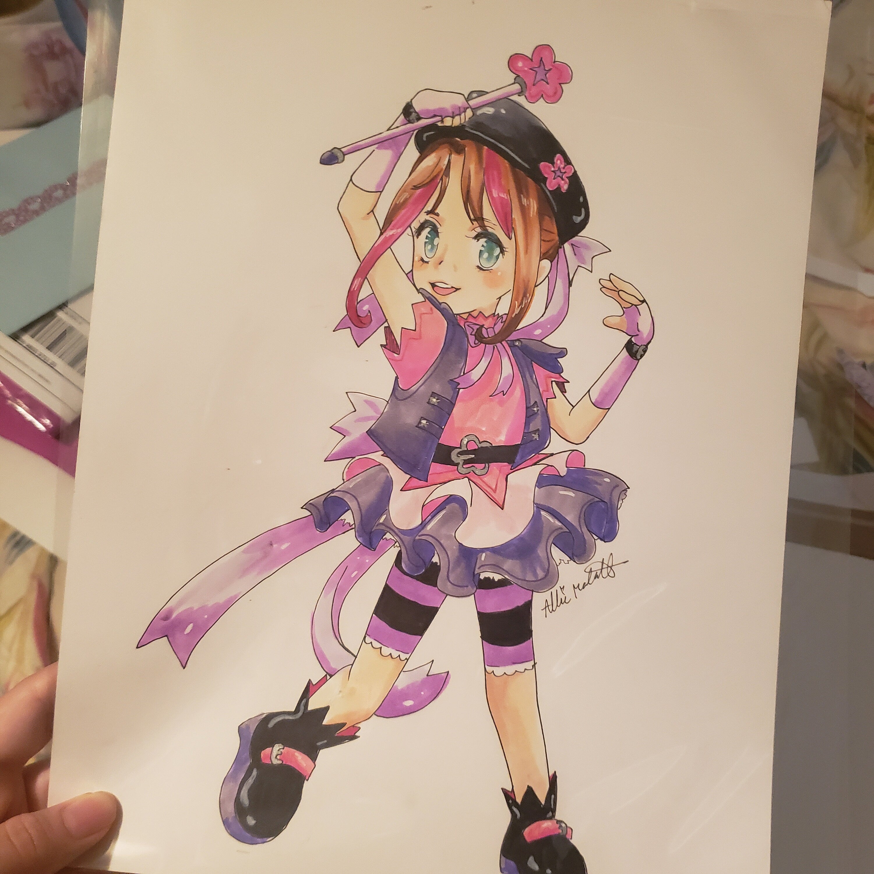 Copic Commission Full Color Commission Marker Commission Anime - Etsy  Singapore